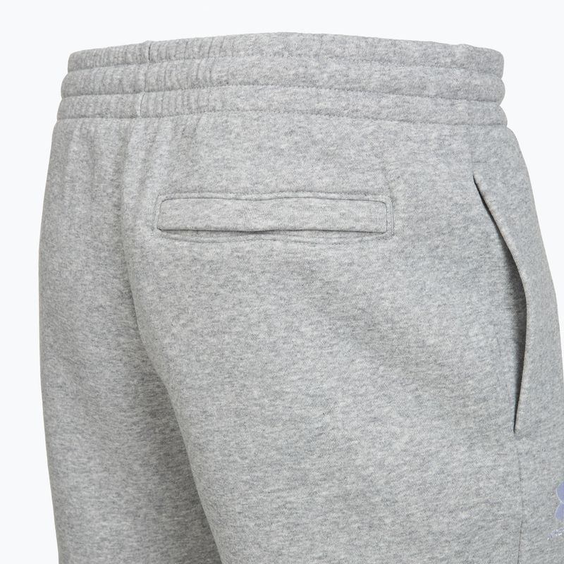 Шорти чоловічі Under Armour Icon Fleece mod gray light heather/white 6