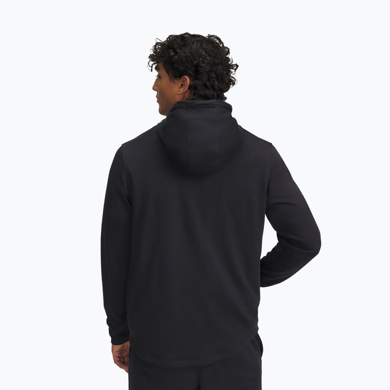 Кофта чоловіча Under Armour Rival Terry Logo black/castlerock/white 2