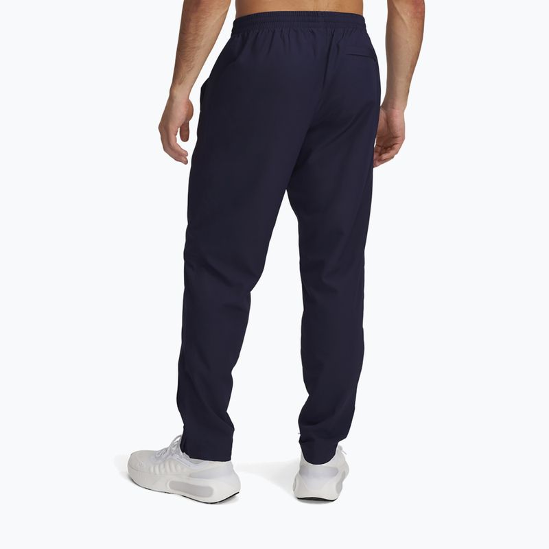 Штани чоловічі Under Armour Rival Woven Windbreaker Pant midnight navy/midnight navy/white 3