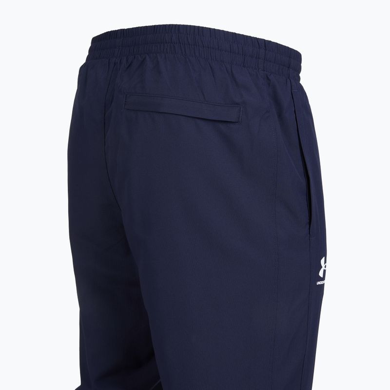 Штани чоловічі Under Armour Rival Woven Windbreaker Pant midnight navy/midnight navy/white 7