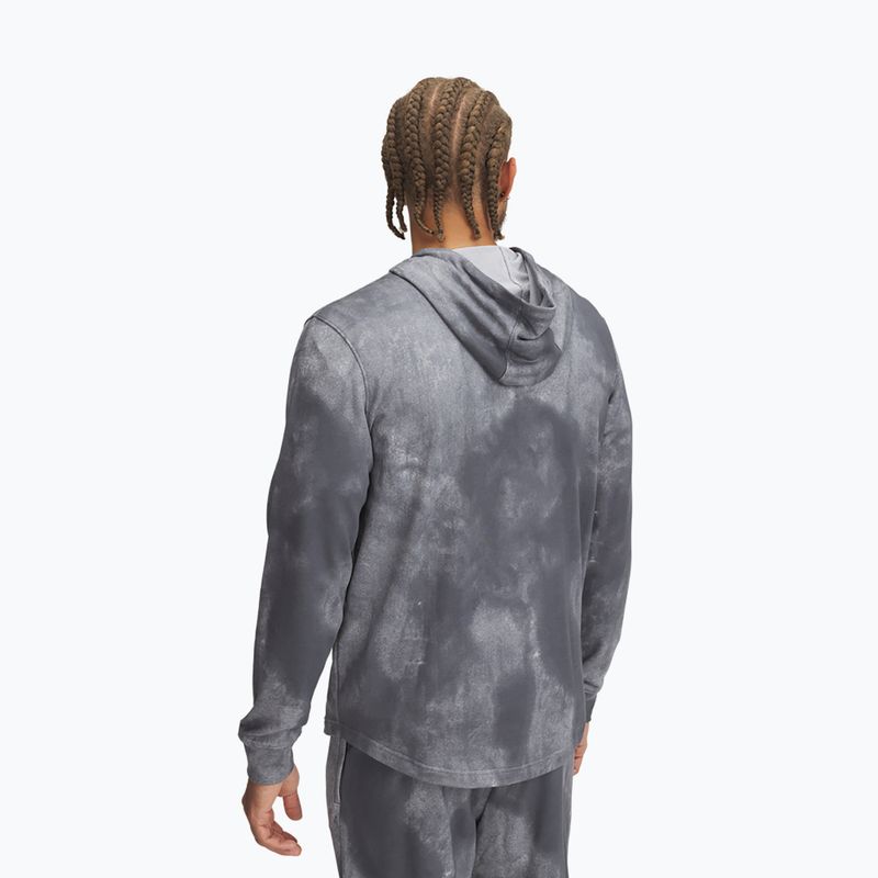 Кофта чоловіча Under Armour Rival Terry Printed castlerock/onyx white 2