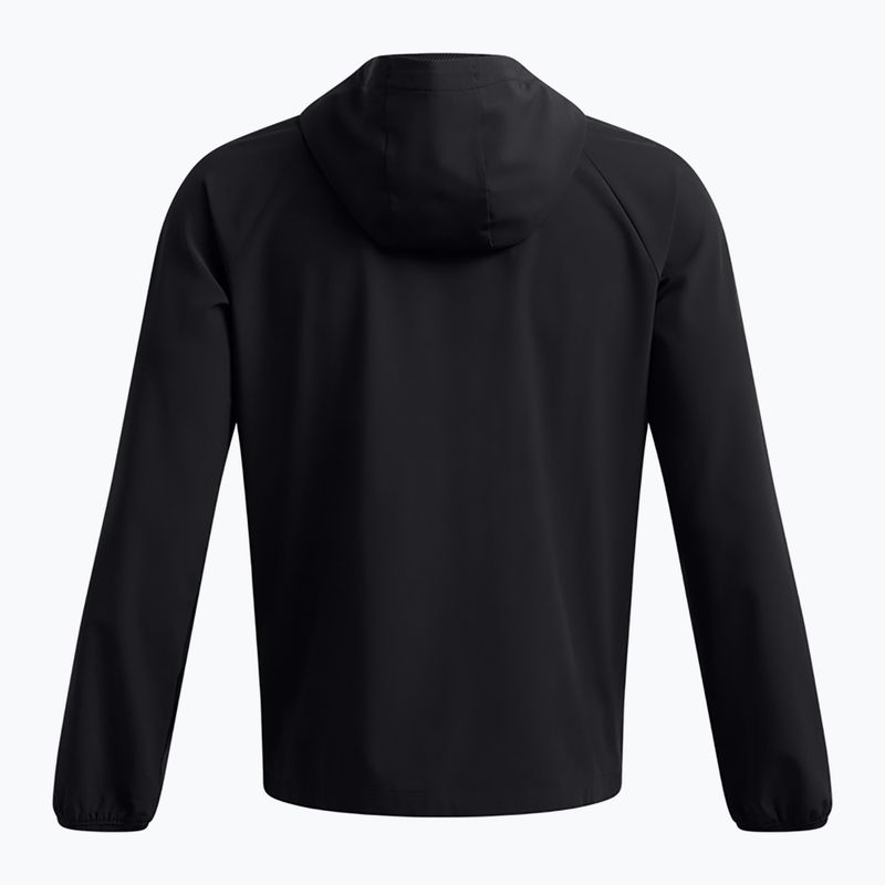 Куртка для тренувань Under Armour Vibe Woven black/white 4