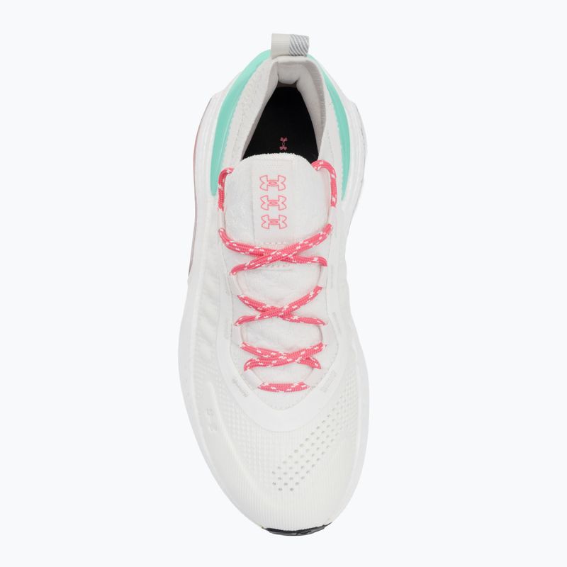 Кросівки жіночі Under Armour Phantom 4 White quartz/comet green/super pink 5