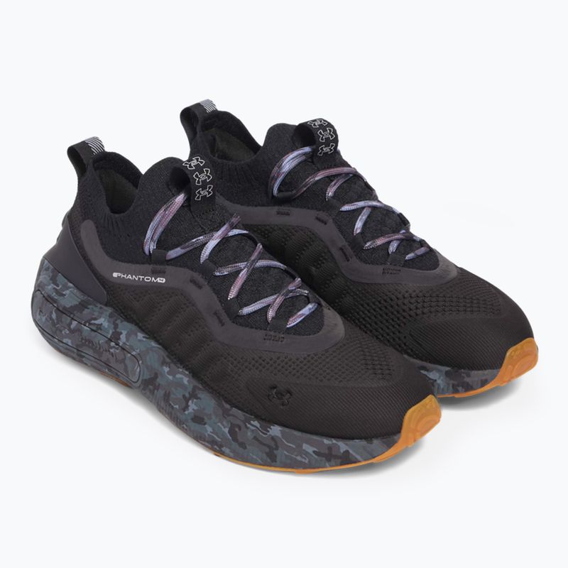 Кросівки чоловічі Under Armour Phantom 4 Camo black/steel/ultimate black 11