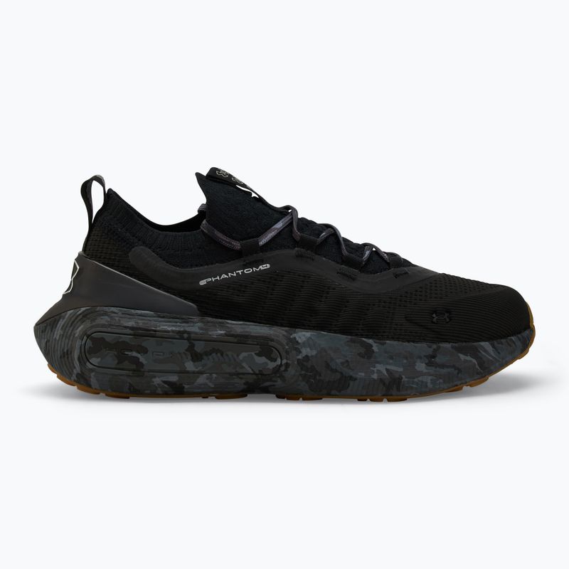 Кросівки чоловічі Under Armour Phantom 4 Camo black/steel/ultimate black 2