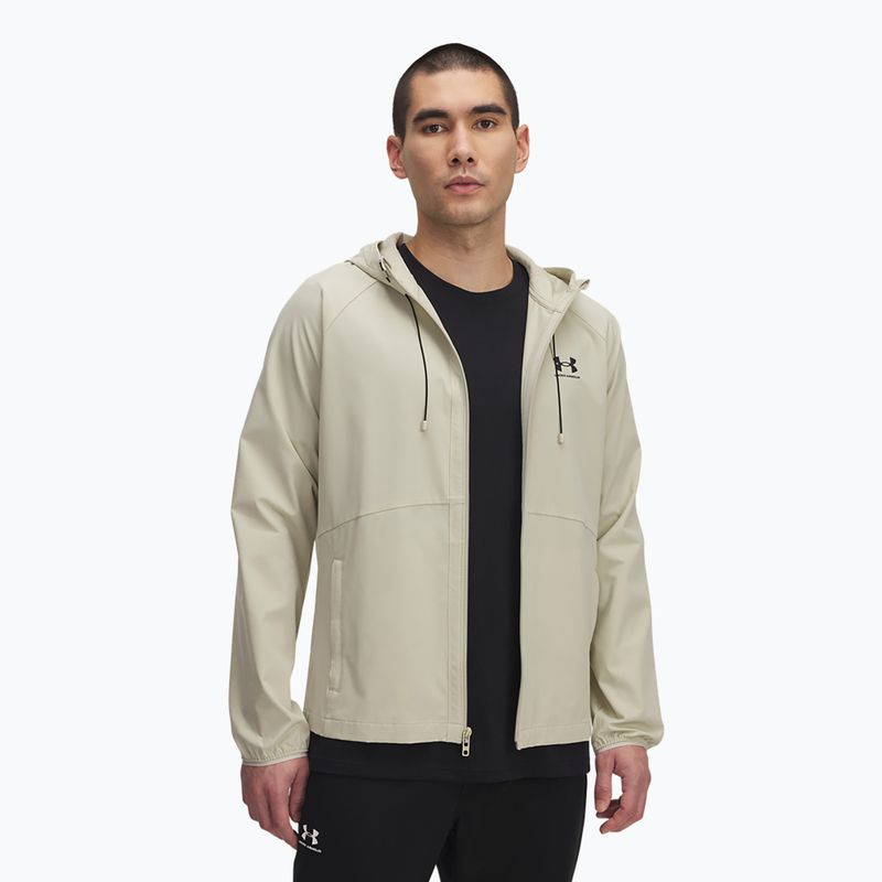 Куртка для тренувань Under Armour Vibe Woven khaki base/black