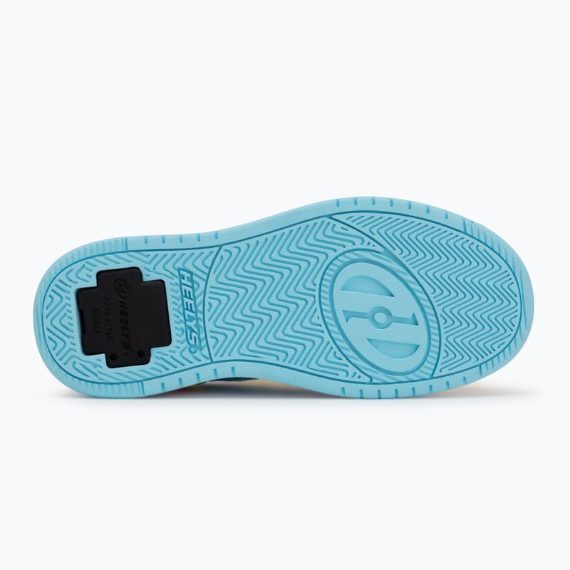 Роликові кросівки дитячі Heelys Rezerve FN white/neon pink/aqua/neon yellow 5