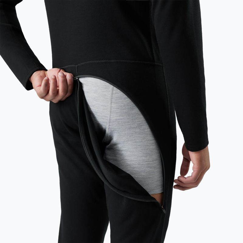 Комбінезон термічний чоловічий Smartwool Classic Thermal Merino Base Layer One Piece black 3