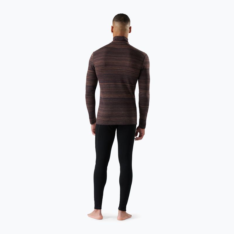 Кофта термічна чоловіча Smartwool Classic Thermal Merino Base Layer 1/4 Zip Boxed mink color shift 2