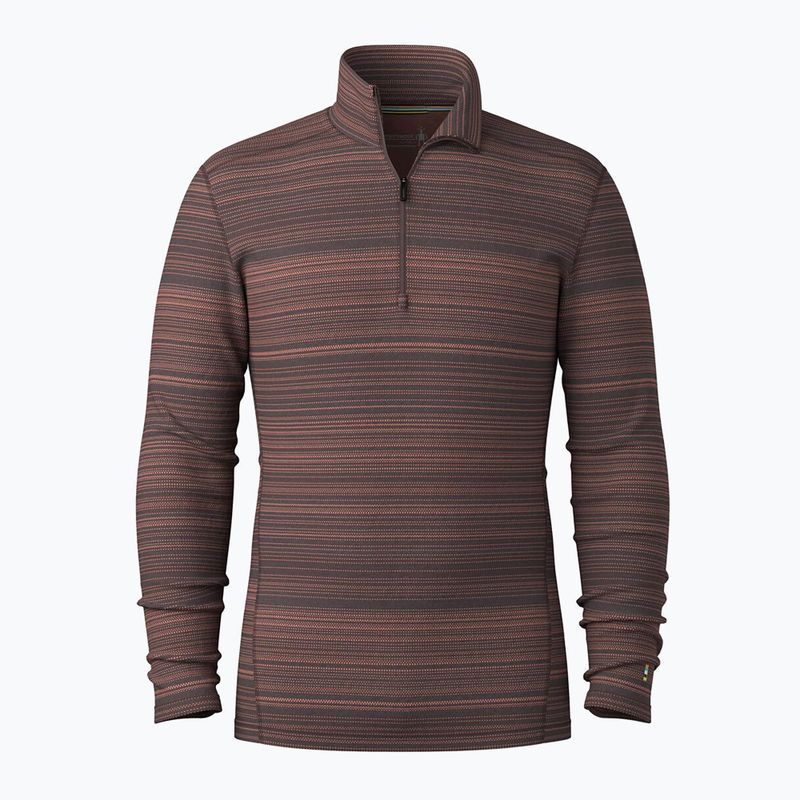 Кофта термічна чоловіча Smartwool Classic Thermal Merino Base Layer 1/4 Zip Boxed mink color shift 3