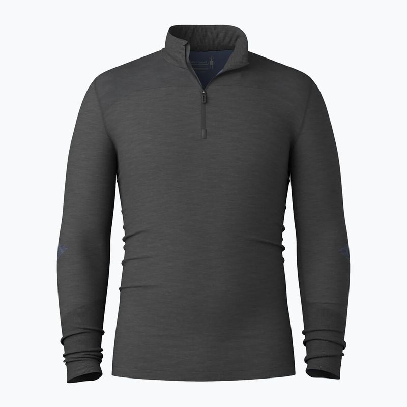 Чоловіча термокофта Smartwool Intraknit Thermal Merino Base Layer 1/4 Zip charcoal/nightfall blue 4
