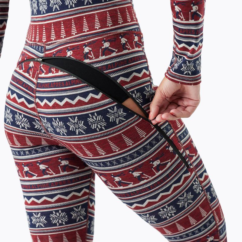 Комбінезон термічний жіночий Smartwool Classic Thermal Merino Base Layer One Piece currant alpine 3