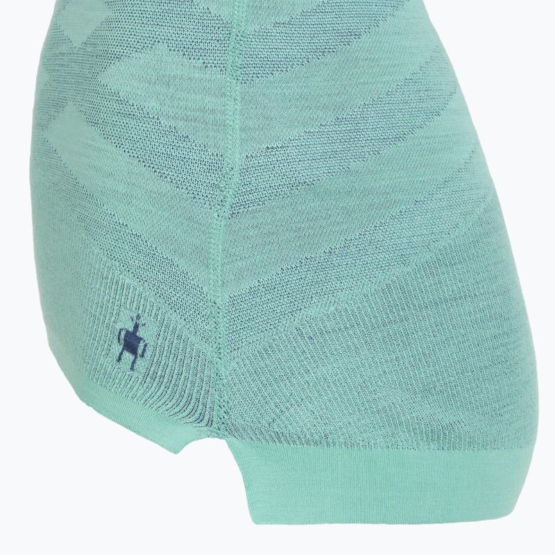 Жіноча термоактивна кофта Smartwool Intraknit Thermal Merino Baselayer Crew pacific blue/nightfall blue 3