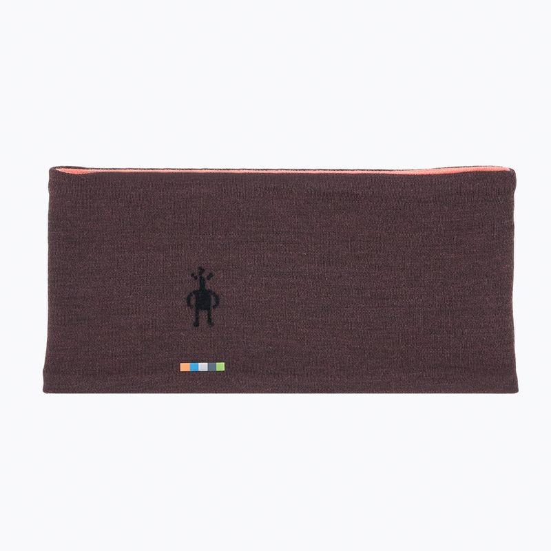 Пов'язка на голову Smartwool Thermal Merino Reversible mink/coral reef