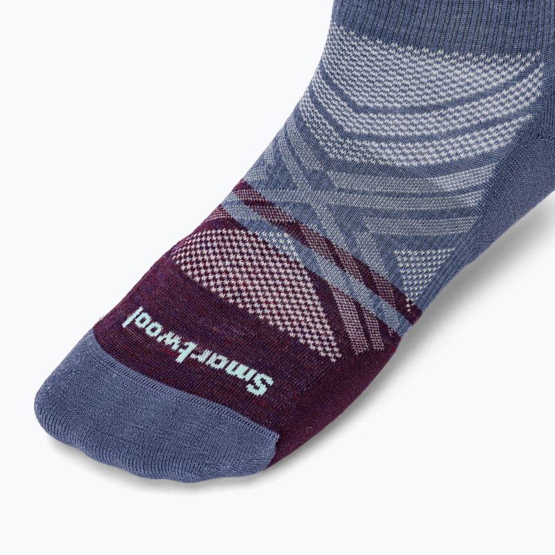 Шкарпетки лижні жіночі Smartwool Ski Targeted Cushion Pattern OTC nightfall blue 3
