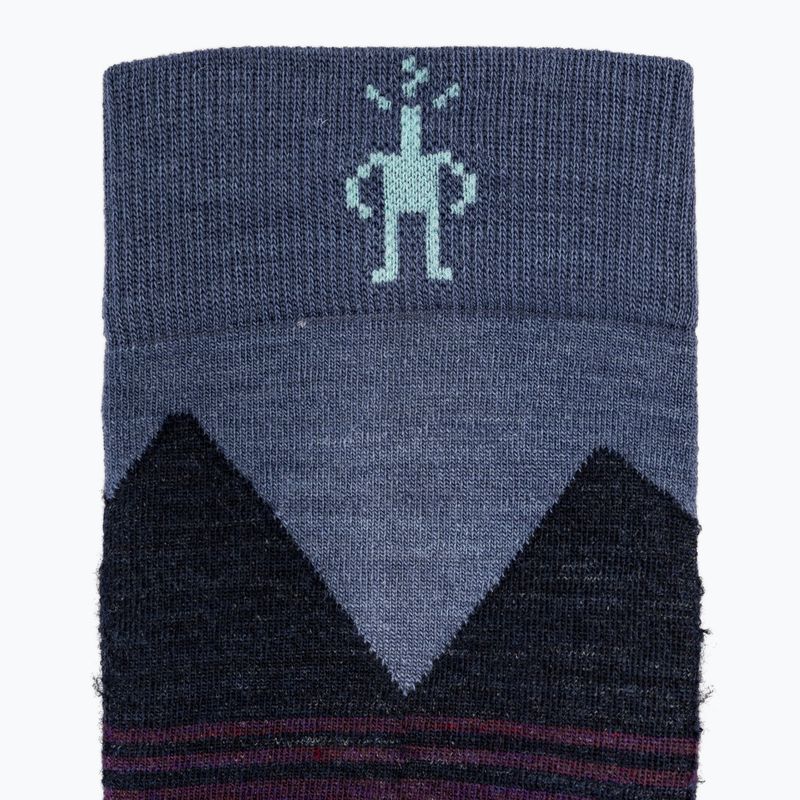Шкарпетки лижні жіночі Smartwool Ski Targeted Cushion Pattern OTC nightfall blue 4