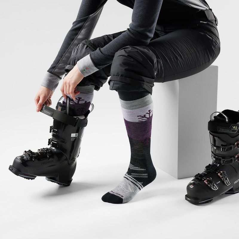 Шкарпетки гірськолижні жіночі Smartwool Ski Full Cushion Snowpocalypse OTC purple eclipse 2