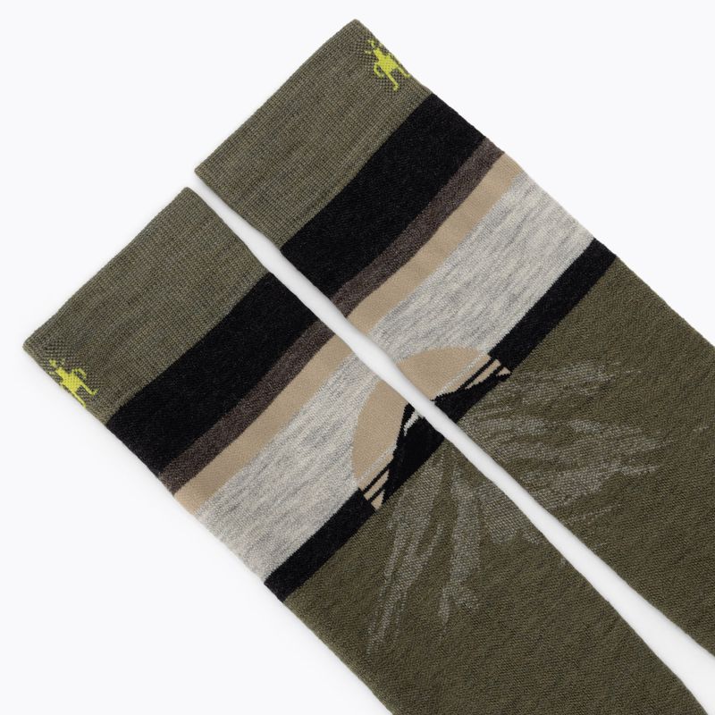 Шкарпетки для сноуборду Snowboard Targeted Cushion Mountain Sunrise OTC winter moss 3