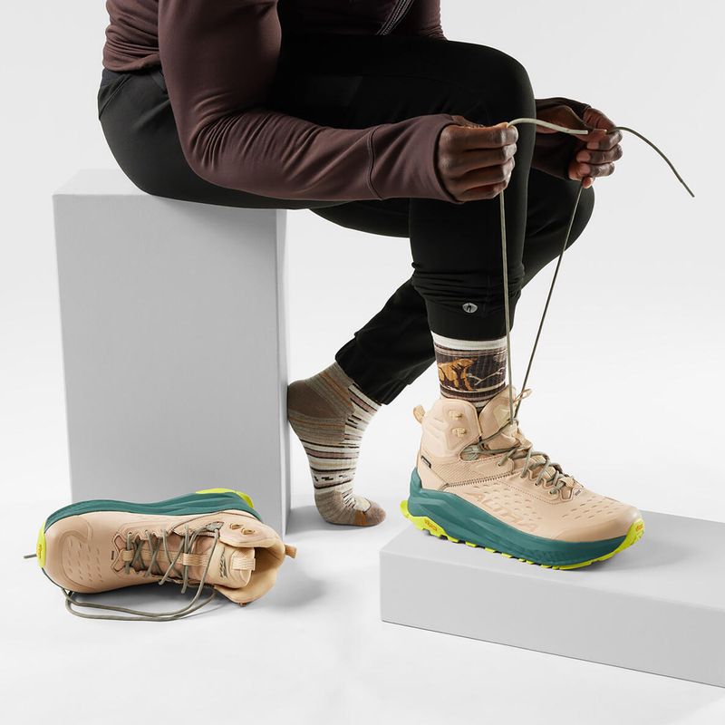 Шкарпетки Smartwool Hike Targeted Cushion Bear Stripe Mid Crew ash 2