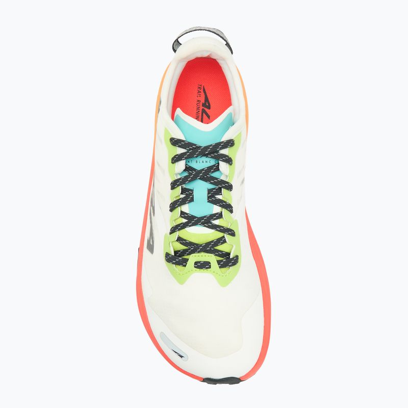 Кросівки для бігу чоловічі Altra Mont Blanc Carbon white/orange 5