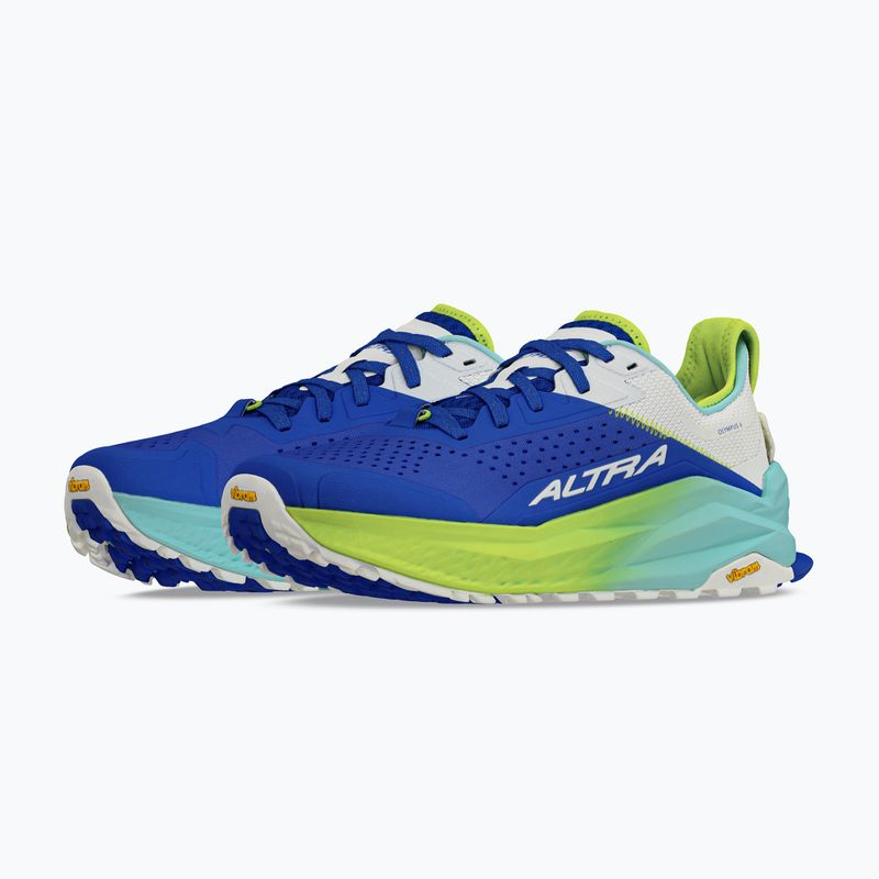 Кросівки для бігу чоловічі Altra Olympus 6 blue/lime 3