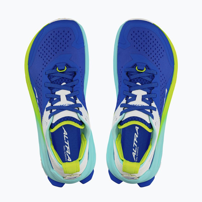 Кросівки для бігу чоловічі Altra Olympus 6 blue/lime 4