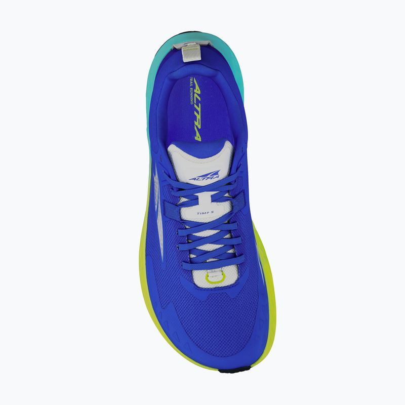 Кросівки для бігу чоловічі Altra Timp 5 blue/lime 4