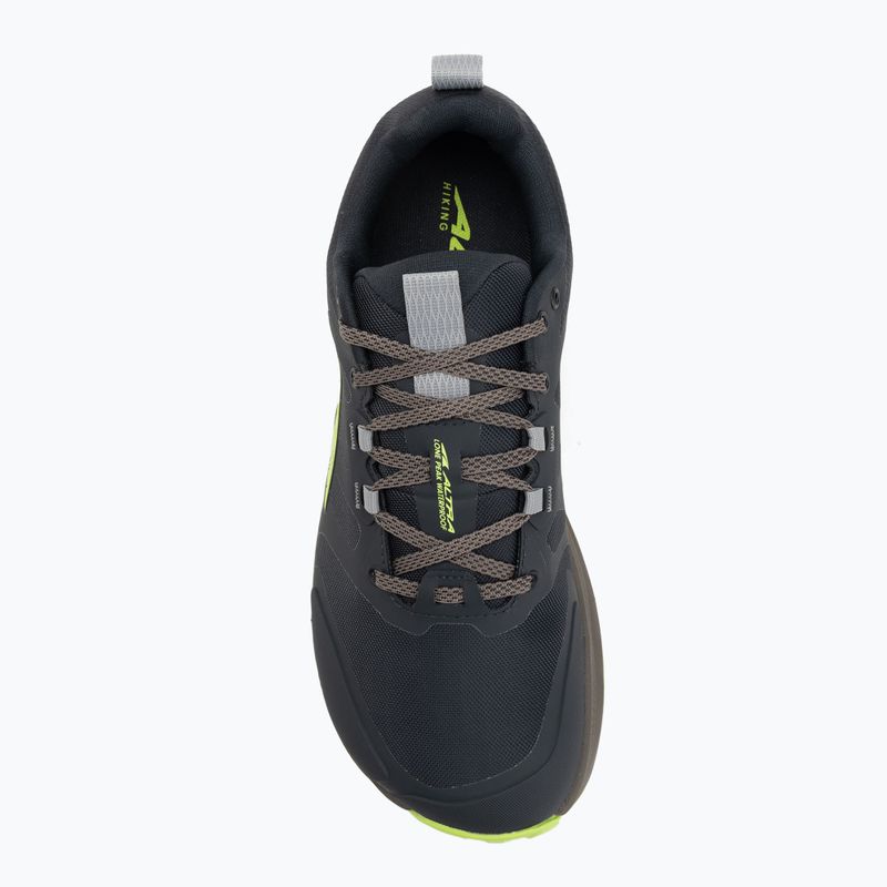 Кросівки чоловічі Altra Lone Peak 9 Waterproof Low lime/black 5