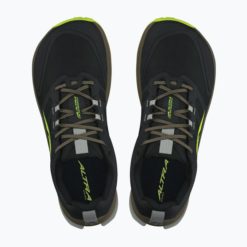 Кросівки чоловічі Altra Lone Peak 9 Waterproof Low lime/black 11