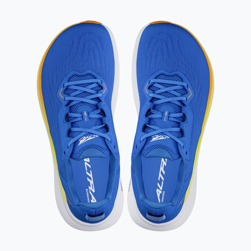Кросівки для бігу чоловічі Altra FWD VIA blue/yellow 4