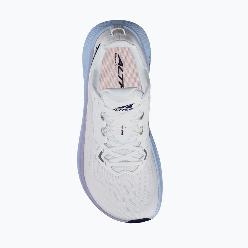 Кросівки для бігу жіночі Altra FWD VIA white/light blue 5