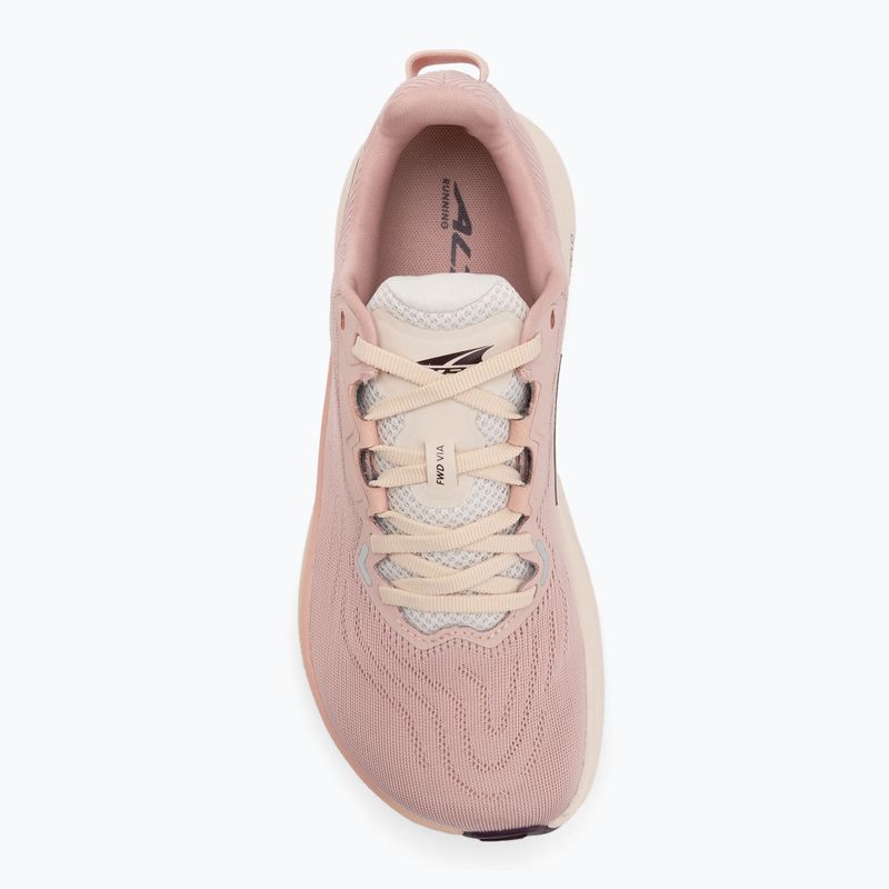 Кросівки для бігу жіночі Altra FWD VIA dusty pink 5