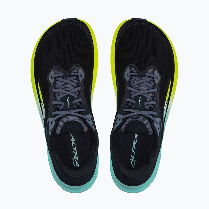 Кросівки для бігу чоловічі Altra Torin 8 black/lime 4