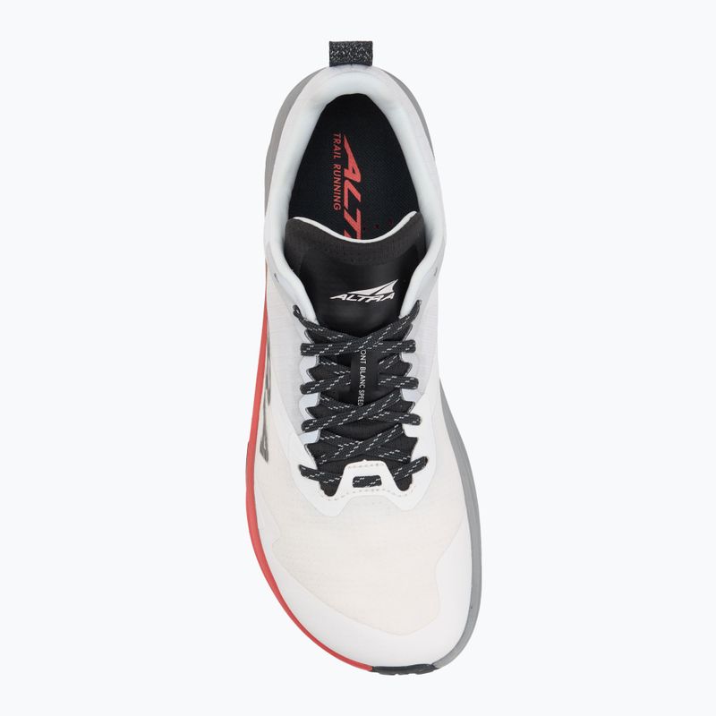 Кросівки для бігу чоловічі Altra Mont Blanc Speed white/coral 5