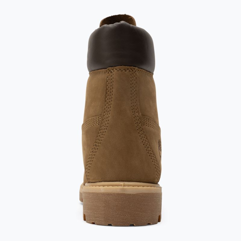 Черевики чоловічі Timberland Premium 6 Inch Lace Up Waterproof olive nubuck/dark brown 6