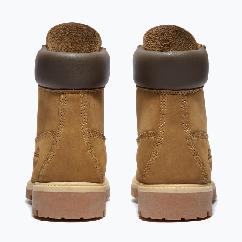 Черевики чоловічі Timberland Premium 6 Inch Lace Up Waterproof olive nubuck/dark brown 12