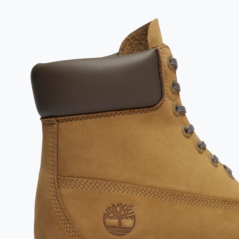 Черевики чоловічі Timberland Premium 6 Inch Lace Up Waterproof olive nubuck/dark brown 13
