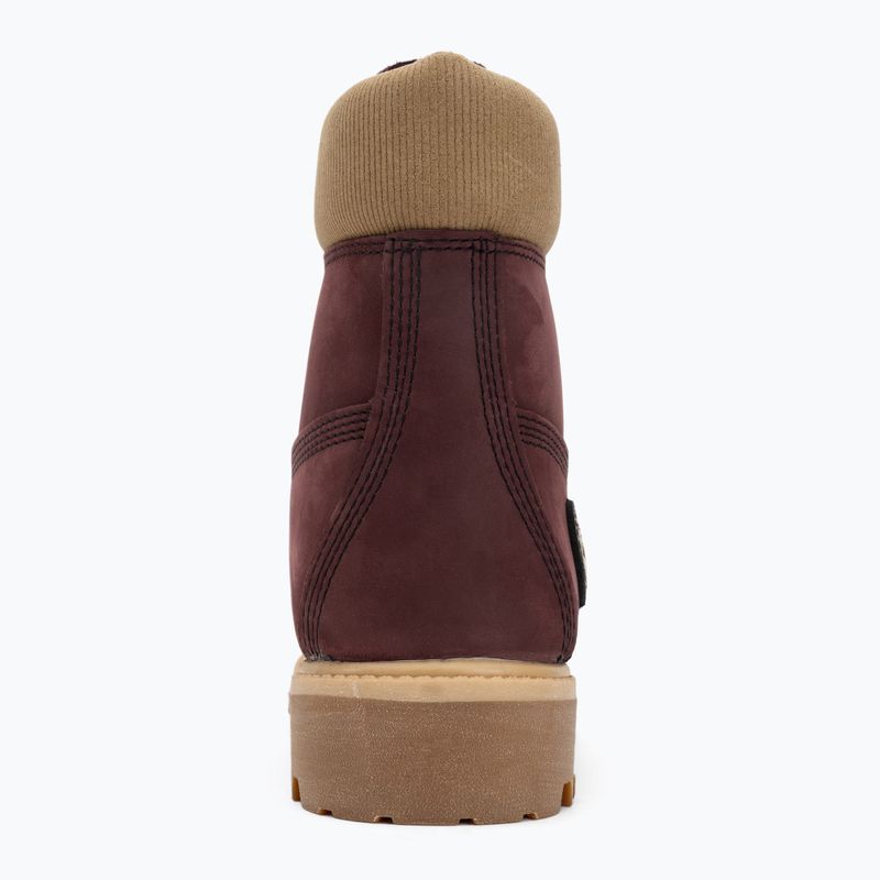 Черевики чоловічі Timberland Premium 6 Inch Lace Up Waterproof burgundy olive 6