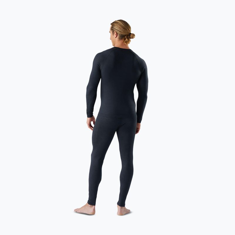 Кофта термоактивна чоловіча Smartwool Intraknit All-Season Merino Base Layer black 2
