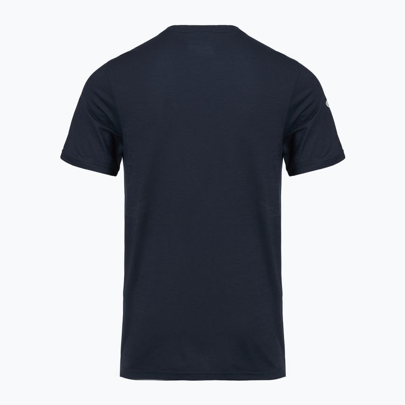 Футболка чоловіча Smartwool Peak Bagger Active SS Graphic Tee navy 2