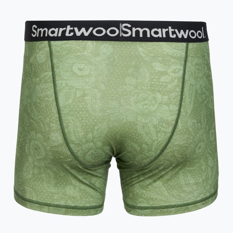 Труси термічні чоловічі Smartwool Merino Print Boxer Brief Boxed frn rstc flrl 2