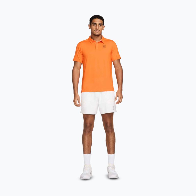 Шорти тенісні чоловічі Nike Court Dri-Fit Advantage 6" white/black 2