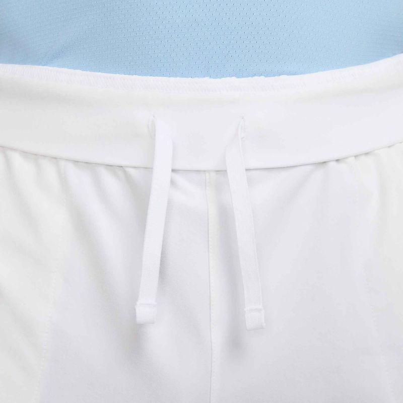 Шорти тенісні чоловічі Nike Court Dri-Fit Advantage 8" white/black 5