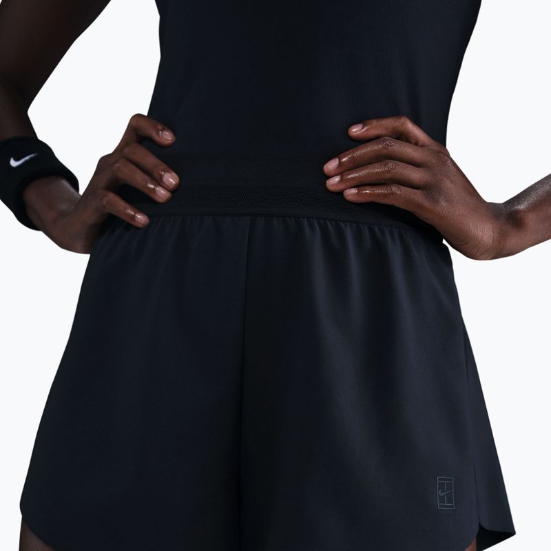 Шорти тенісні жіночі Nike Court Dri-Fit Ace Advantage black/black 4