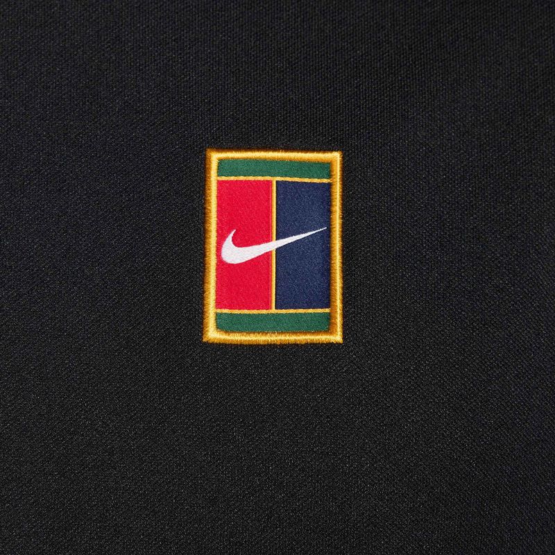 Кофта тенісна чоловіча Nike Court Heritage black/black 6