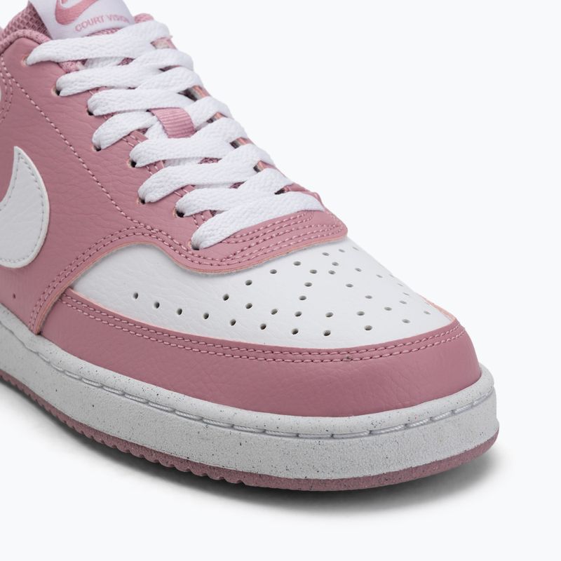 Кросівки жіночі Nike Court Vision Low Next Nature elemental pink/white 7