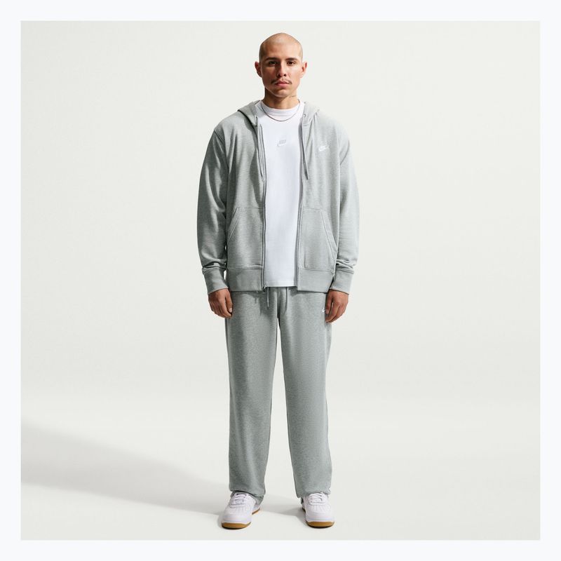 Штани чоловічі Nike Club dark grey heather/light smoke grey/white 2