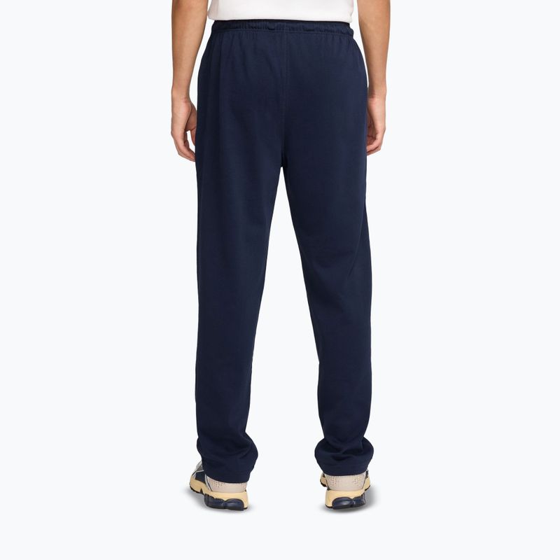 Штани чоловічі Nike Sportswear Club Knit Open-Hem obsidian/white 3