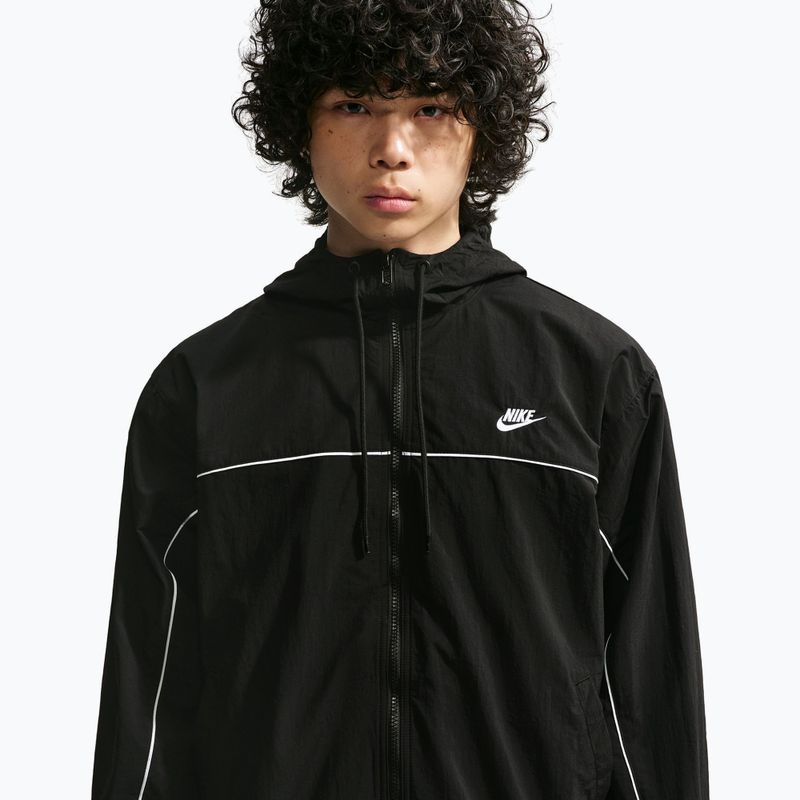 Куртка чоловіча Nike Club Black/White/White 4