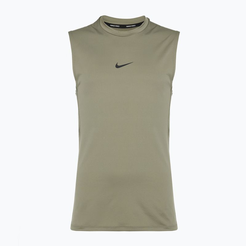 Футболка для тренувань чоловіча Nike Pro Dri-Fit Sleeveless Top light army/black 7
